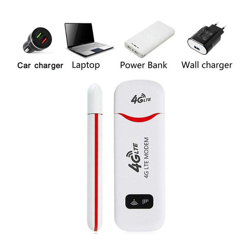 პორტატული როუტერი 150Mbps Cat4 3G 4G USB 4G Lte მოდემი ქსელური სიმ ბარათი 4g Wifi