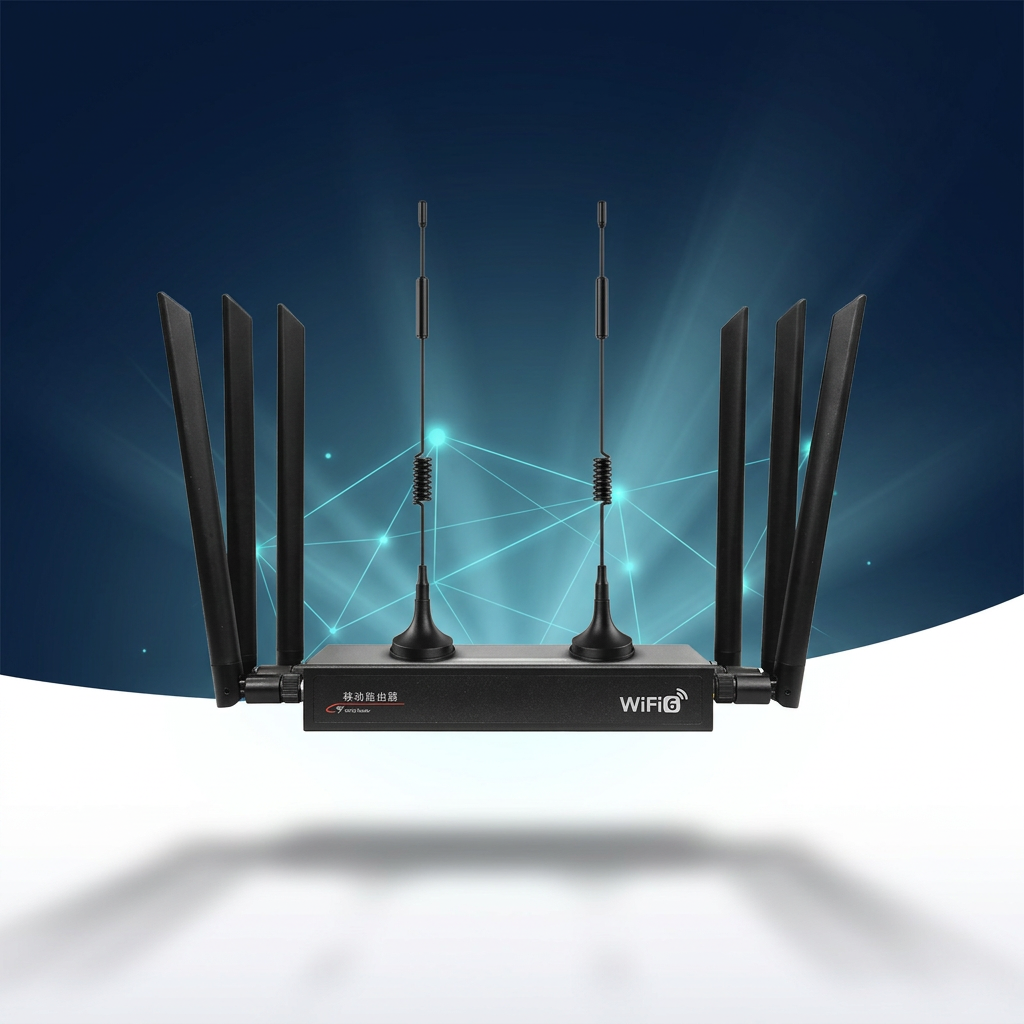 Banana Cat 4G WiFi როუტერი SIM ბარათით – Dual-Band, 8 ანტენა, მაღალი სიჩქარის LTE CPE